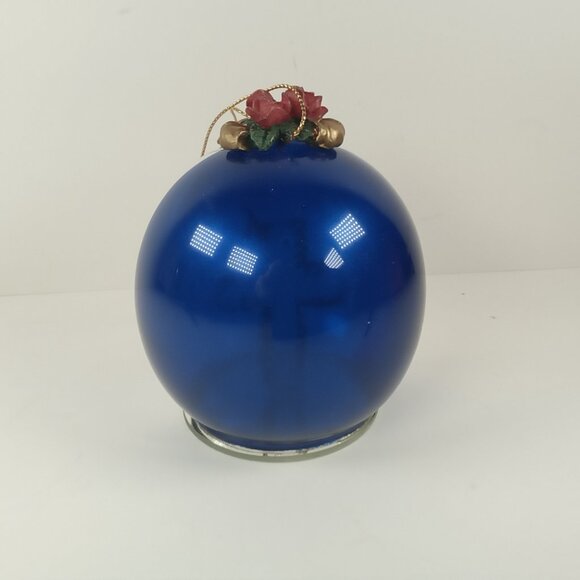 Glass Collection High Quality Cross w/ Dove Christmas Holiday Ornament - Picture 2 of 8